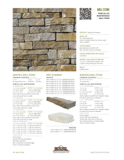 fond du lac weatheredge wall stone