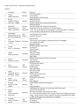 Grade 5 Aural Test 5C – Example Listening
