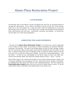 a pdf file of the complete Alamo Plaza Project text.