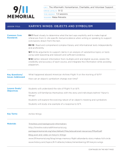 karyn`s wings: objects and symbolism