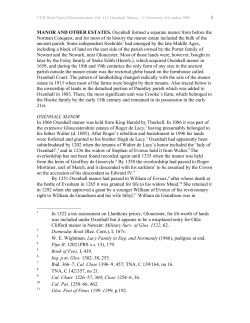 manors and other estates