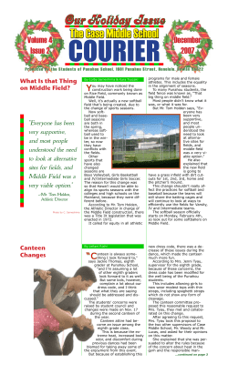 The CMS Courier - Punahou School