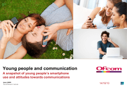 Young people and communication