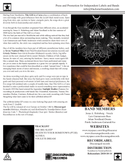 BAND MEMBERS WEBSITES