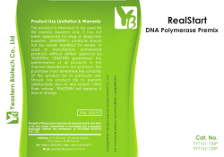 RealStart DNA Polymerase Premix