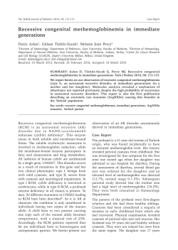 Full Text:PDF - The Turkish Journal of Pediatrics