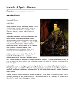 Isabella of Spain