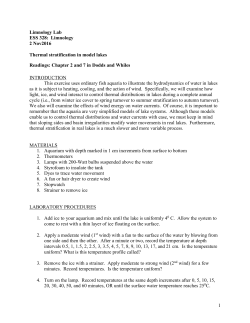 Lab Handout