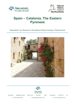 the full itinerary, details and how to book your place.