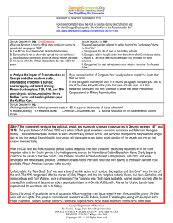 Grade Eight - Troup County School System