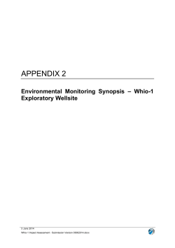 OMV Whio-1 Supporting Information Appendix 2