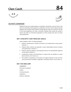 Activity 84, “Clam Catch,”