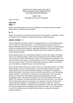 Public Speaking and Communication Teaching and Performance