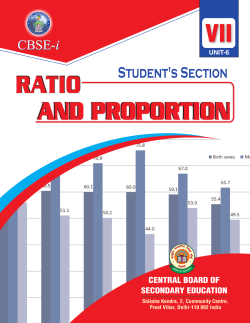 student`s worksheet – 6 - CBSE