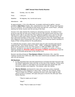 Minutes of 2006 - Welcome to ViersFamily.org!