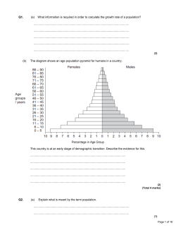 Q1. (a) What information is required in order to - A