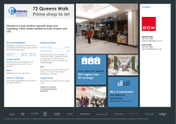 72 Queens Walk Prime shop to let