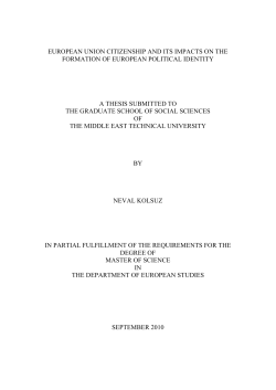 european union citizenship and its impacts on the formation