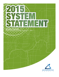 Anoka County - Metropolitan Council