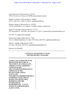 Justin Marceau (California Bar No. 243479) 2255 E. Evans Ave