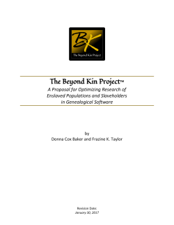 Beyond Kin Proposal for Software Developers