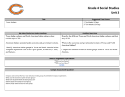 Grade 4 Social Studies Unit 3