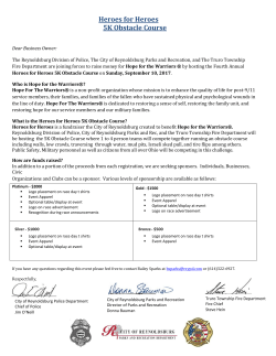 Heroes for Heroes 5K Obstacle Course