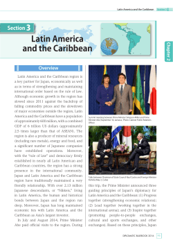 Latin America and the Caribbean - Ministry of Foreign Affairs of Japan