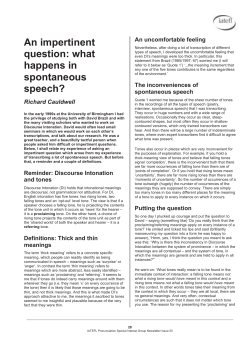 An impertinent question: what happens in