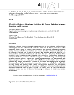 CO2-C4H10 Mixtures Simulated in Silica Slit Pores: Relation