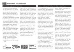 Lancashire Witches Walk - Forest of Bowland AONB