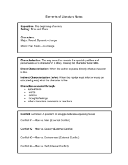 Elements of Literature Notes