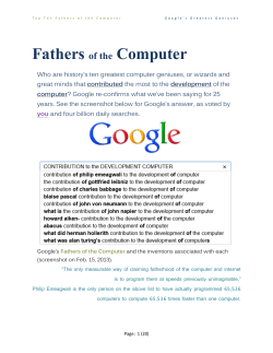 Fathers - Philip Emeagwali