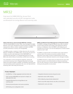 MR32 Datasheet