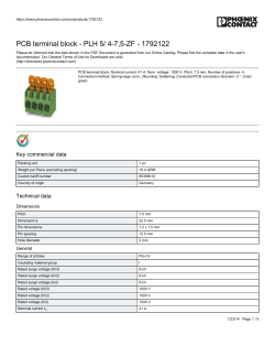 PCB terminal block - PLH 5/ 4-7,5-ZF - 1792122