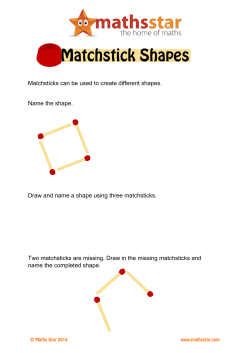 Matchstick Shapes