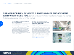 garnier for men achieves 6 times higher engagement