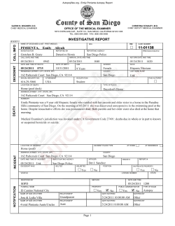 Autopsyfiles.org - Emily Pimienta Autopsy Report