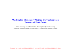 5th Grade Map - Schiller Park School District 81