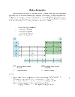 Electron Configuration