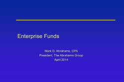 Enterprise Funds