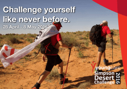 Challenge yourself like never before.