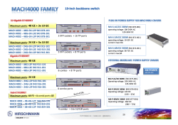 Maximum ports: 24 GE + 3x 10 GE Maximum ports: 48