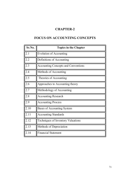 chapter-2 focus on accounting concepts