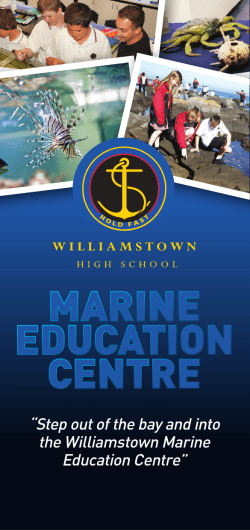 marine education centre - Williamstown High School