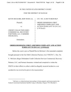 McGuire v. Credit Collection Serv. Commercial