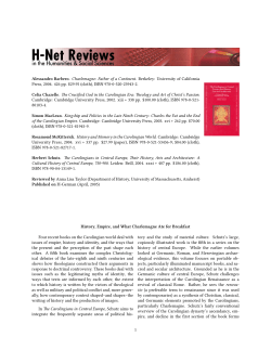 History, Empire, and What Charlemagne Ate for Breakfast - H-Net