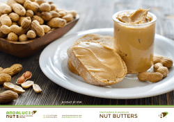 Andalucia Peanut Butter brochure - web