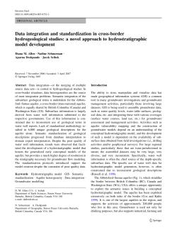 Data integration and standardization in cross-border