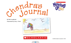 Chendra`s Journal - Scholastic Canada